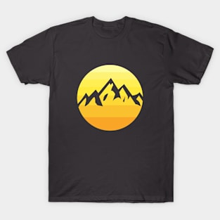 Multi-Color Mountain T-Shirt